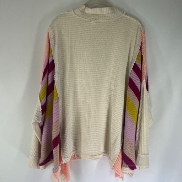 Free People We The Free Susie Swit Poncho Sweater – Size Small - Picture 4 of 10